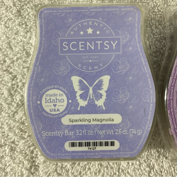 Scentsy Sparkling Magnolia & Provence Lavender Wax Bars - Picture 2 of 6